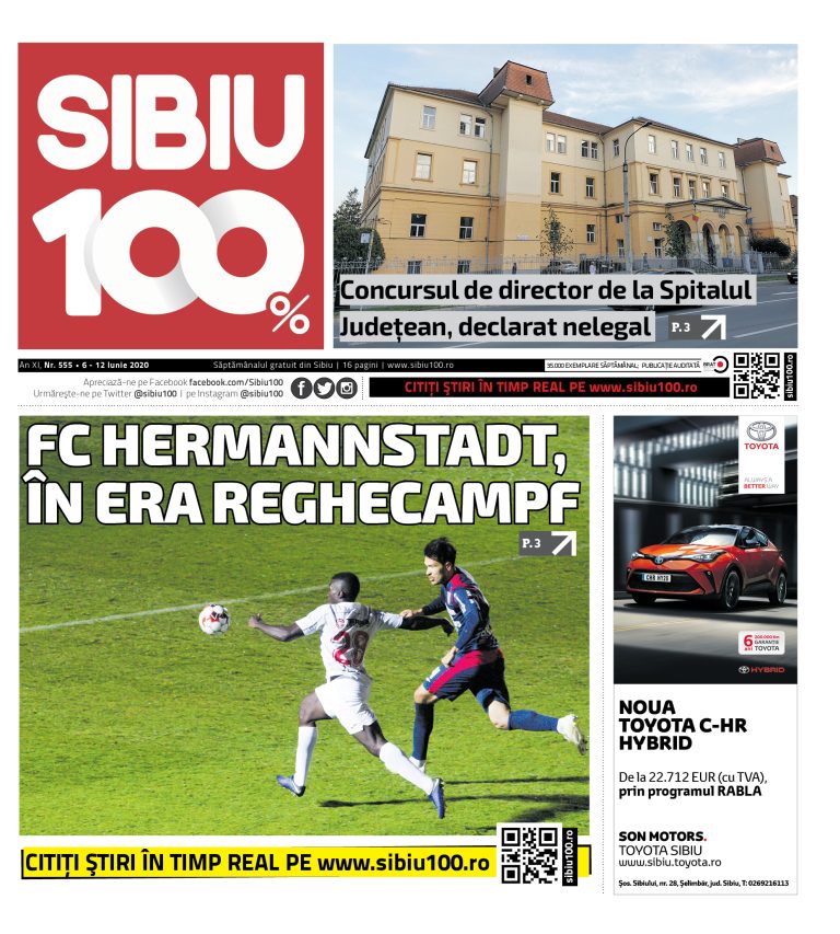 Sibiu 100% Editia 555