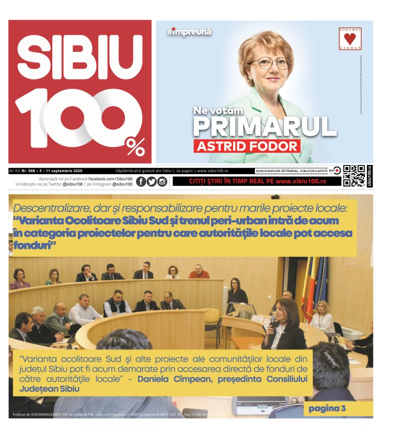 Sibiu 100% Editia 568
