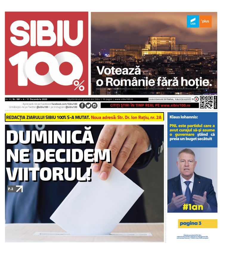 Sibiu 100% Editia 581