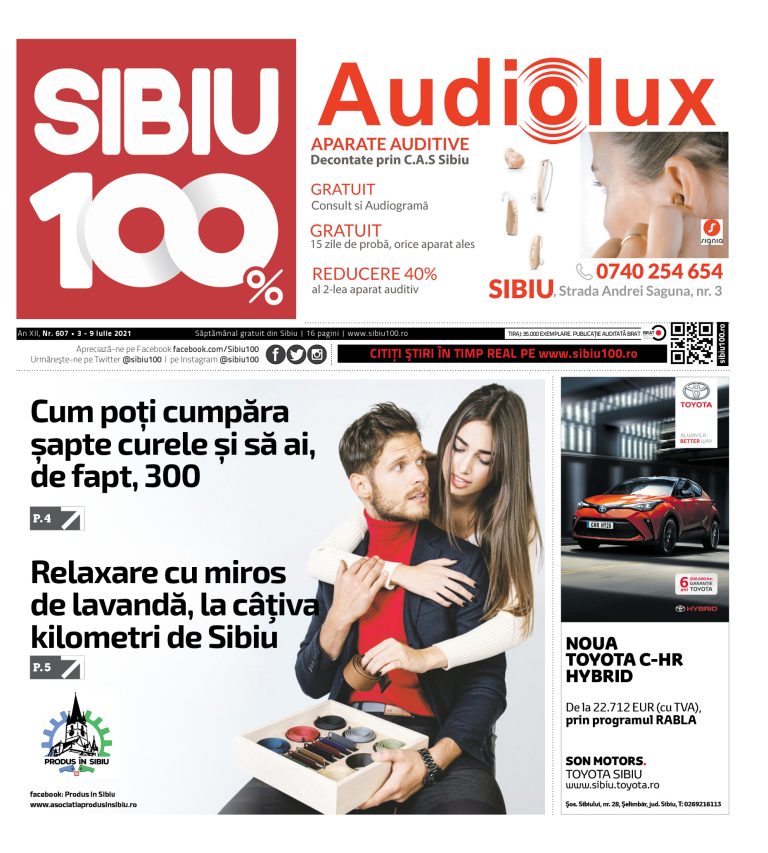 Sibiu 100% Editia 607