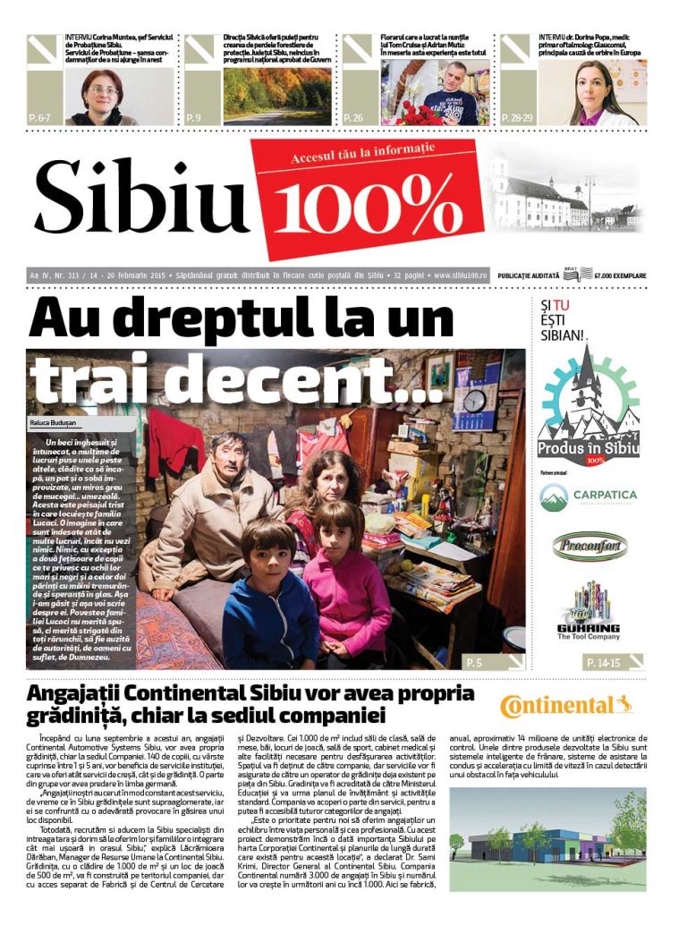 Sibiu 100% Editia 313