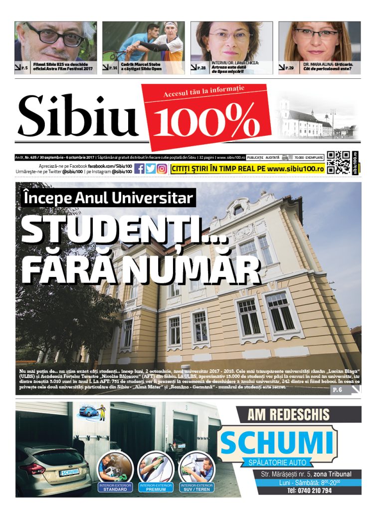 Sibiu 100% Editia 435