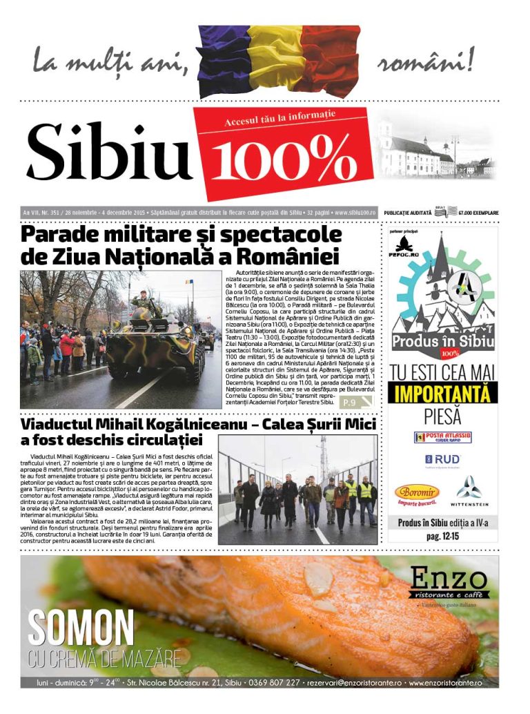Sibiu 100% Editia 351