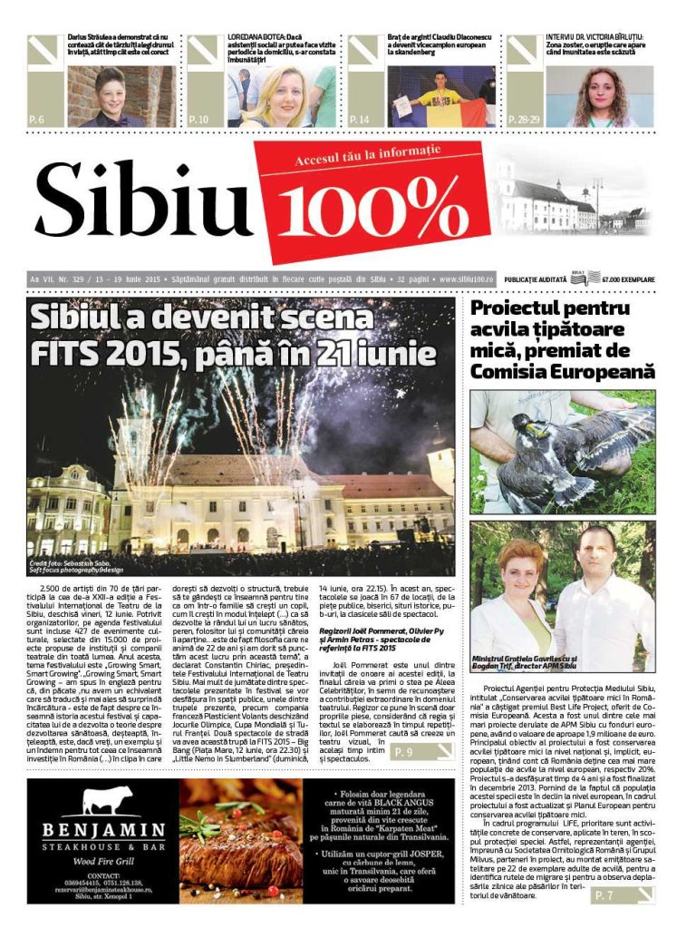 Sibiu 100% Editia 329