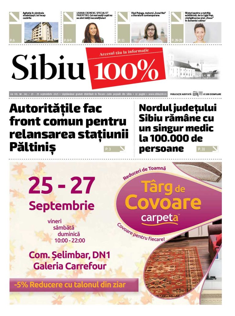 Sibiu 100% Editia 341