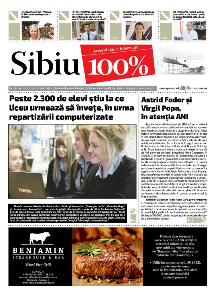 Sibiu 100% Editia 334