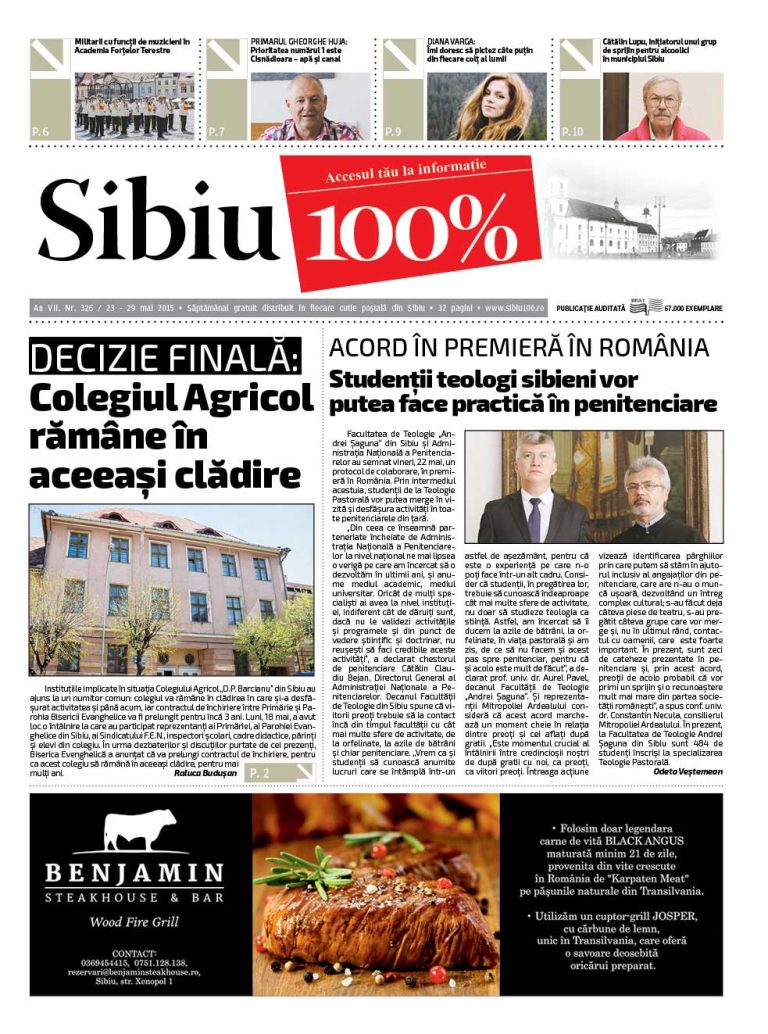 Sibiu 100% Editia 326