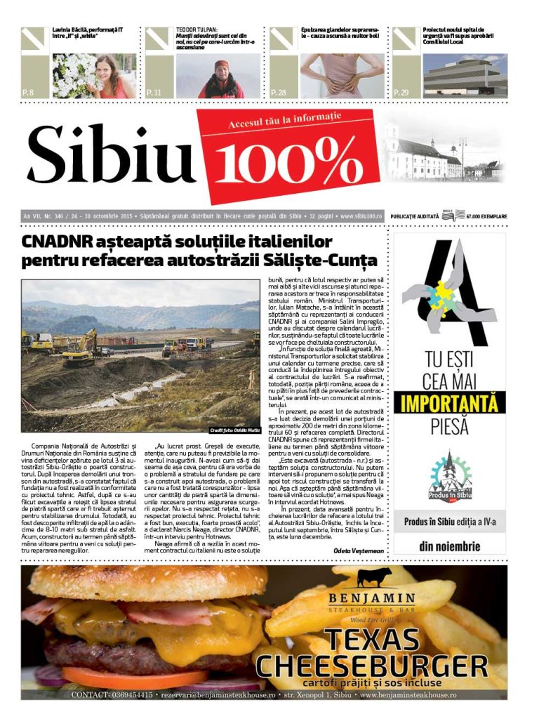 Sibiu 100% Editia 346