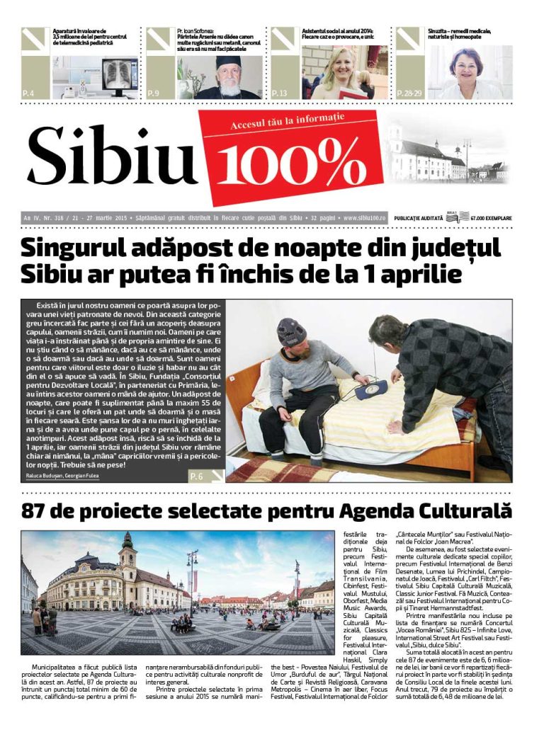 Sibiu 100% Editia 318