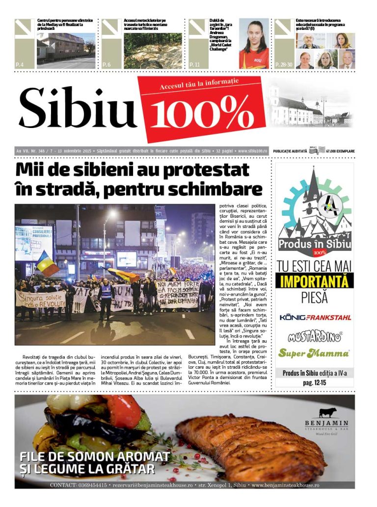 Sibiu 100% Editia 348