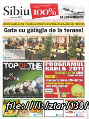 Sibiu 100% Editia 138
