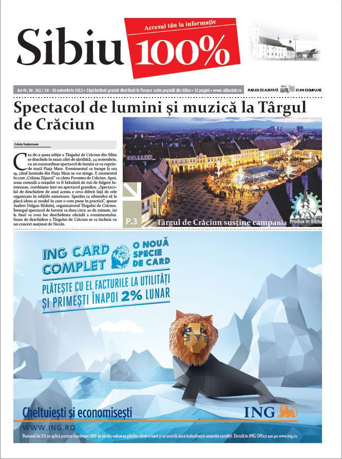Sibiu 100% Editia 213