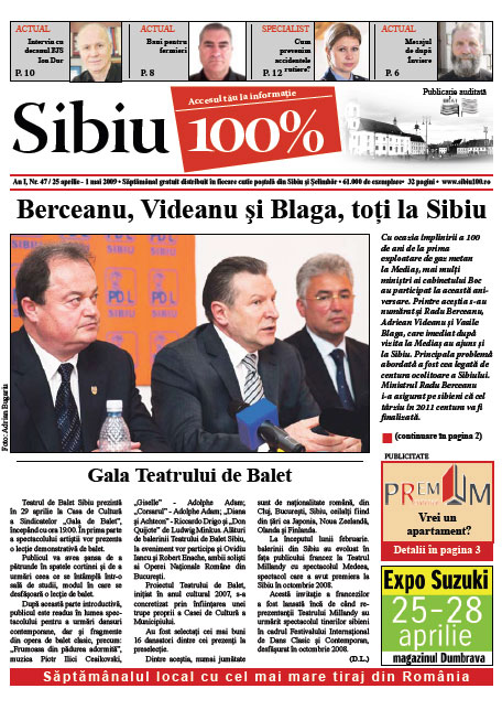 Sibiu 100% Editia 47