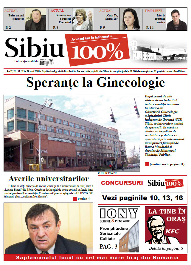 Sibiu 100% Editia 51