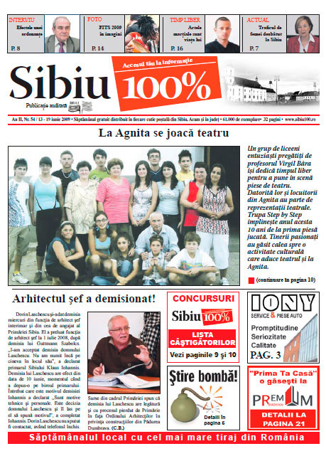 Sibiu 100% Editia 54