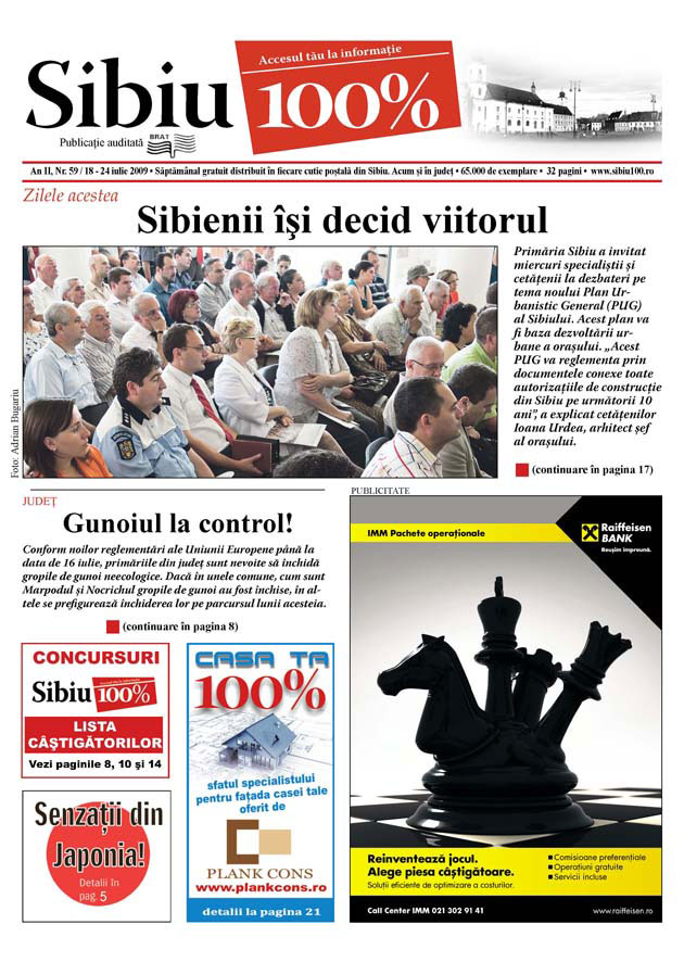 Sibiu 100% Editia 59