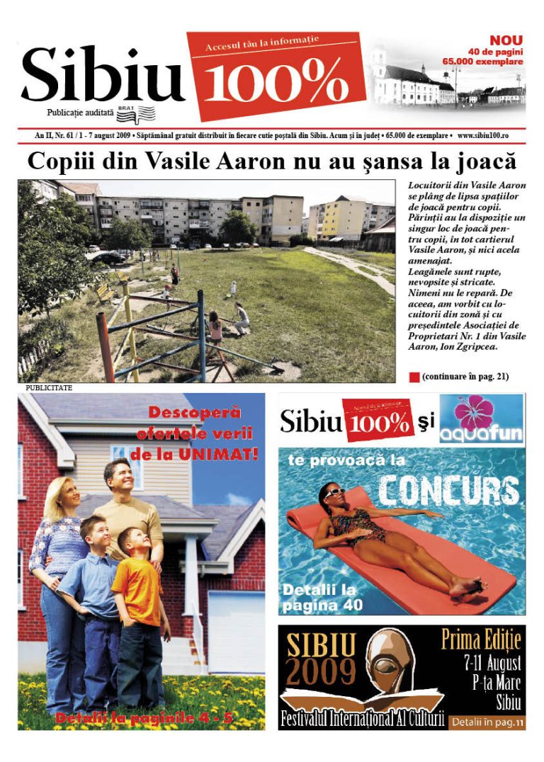 Sibiu 100% Editia 61