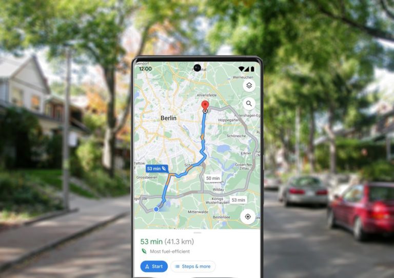 Google Maps lansează în Europa căutarea după cel mai economic traseu