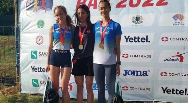 Alexandra Hudea este vicecampioană balcanică la atletism