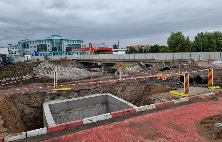 Podul peste Cibin, pe Șos. Alba Iulia, rămâne închis până la sfârșitul lunii