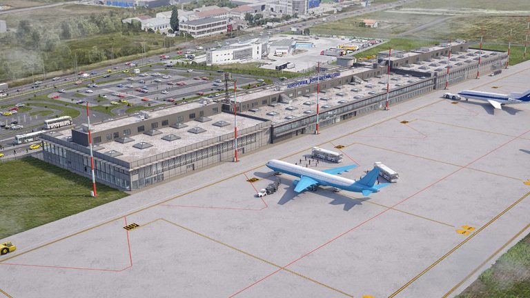 Noul Aeroport Sibiu: cum va arăta și ce se schimbă. Accesul se va muta în sensul giratoriu