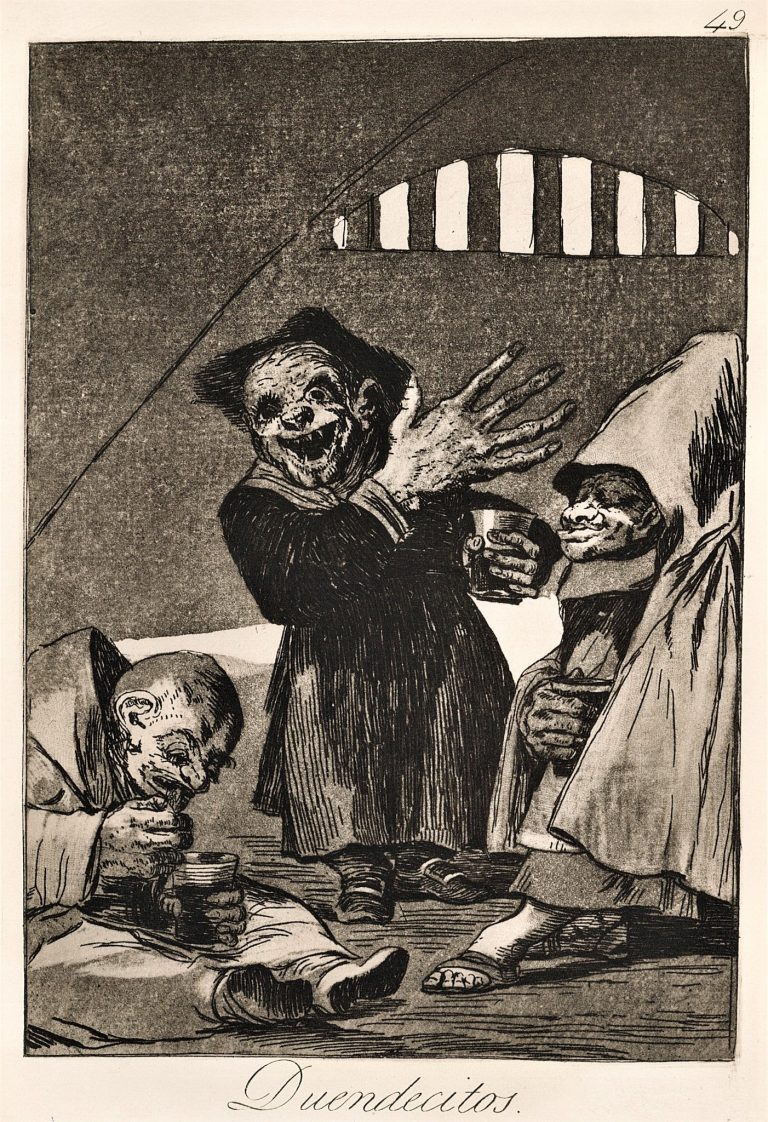 Celebra lucrare „Somnul raţiunii naşte monştri” a lui Goya, în expoziție la „Brukenthal”