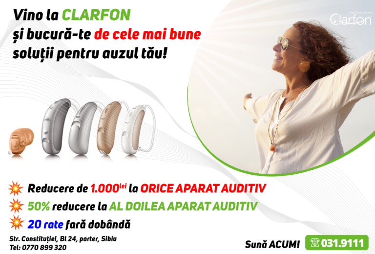 Auzul sănătos nu are vârstă!