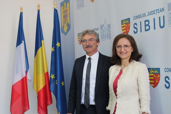 O delegație a Consiliului Județean Sibiu, în vizită în Rennes. Se va reînnoi Acordul de parteneriat pentru următorii trei ani
