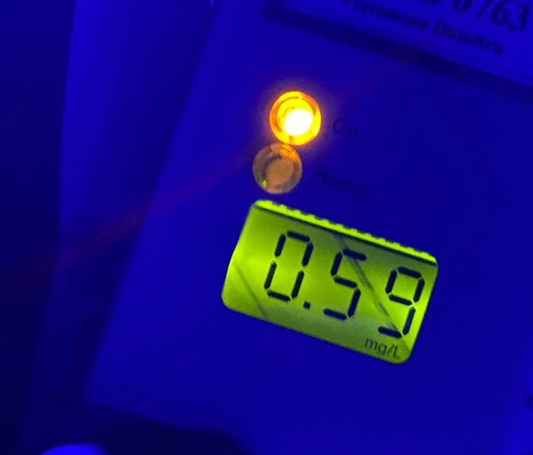 Șofer băut, urmărit de polițiștii sibieni pe DN 1