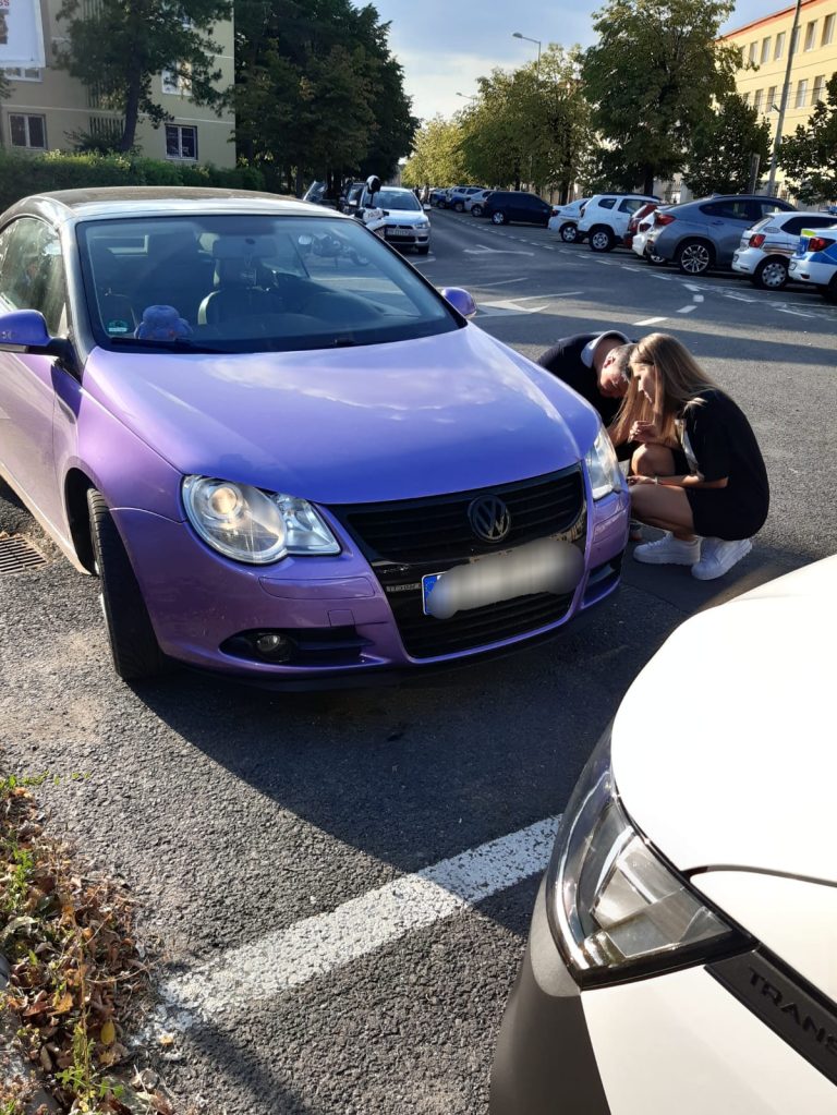 Mașinile din Sibiu, luate la puricat. Polițiștii și RAR Sibiu au verificat starea tehnică a autoturismelor
