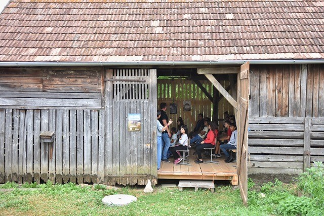 Cinematograful din șură la Roșia