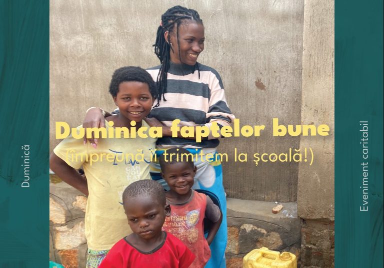 Acțiune caritabilă pentru școlarizarea unor copii din Africa, duminică, la Grădina Bis