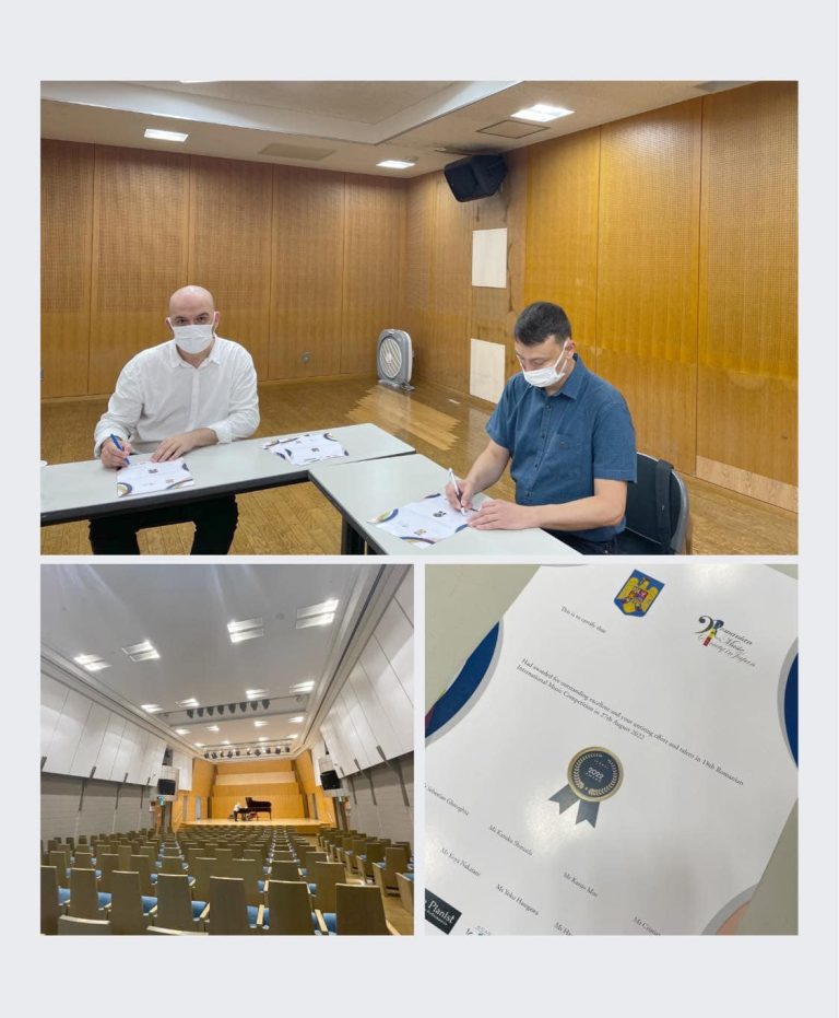 Sibiul, reprezentat la Romanian International Music Competition din Tokyo de dirijorul Cristian Lupeș