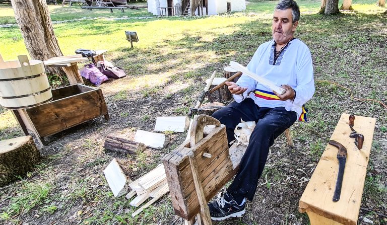 Ateliere de prelucrare a lemnului, în Muzeul ASTRA