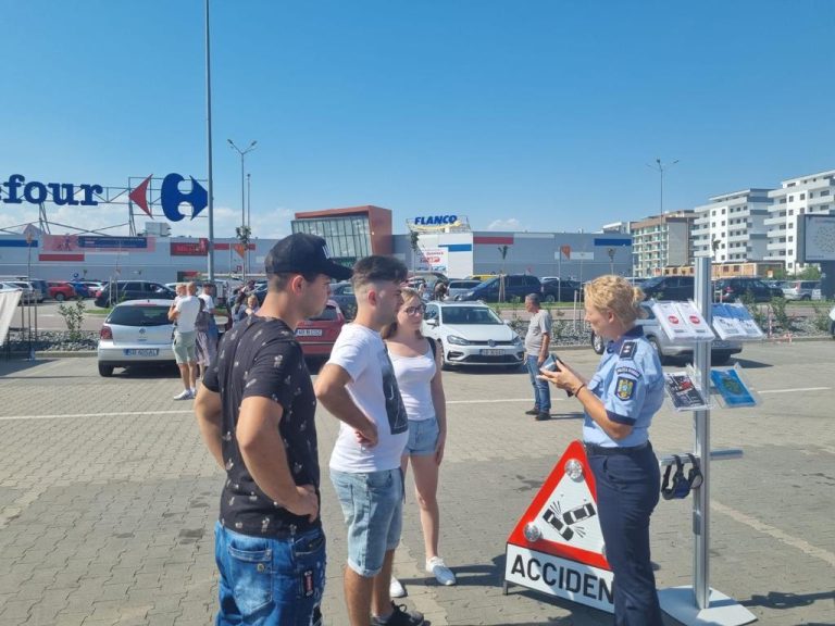 FOTO „Vacanța s-a terminat. Sunteți pregătiți pentru un nou început?”, campanie a IPJ Sibiu