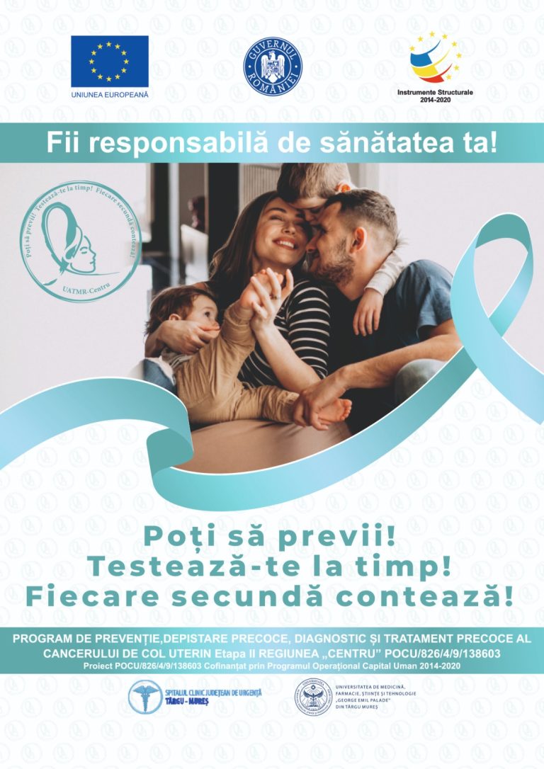 Screening gratuit la Sibiu pentru prevenirea cancerului de col uterin