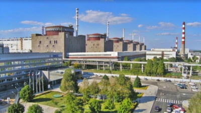 Centrala nucleară de la Zaporojie a fost din nou oprită din cauza bombardamentelor
