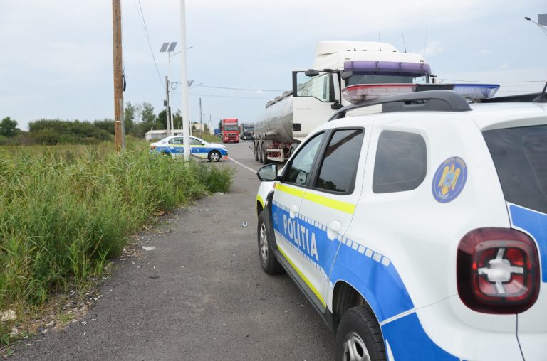 Motociclist sibian de 25 de ani, rănit într-un accident rutier