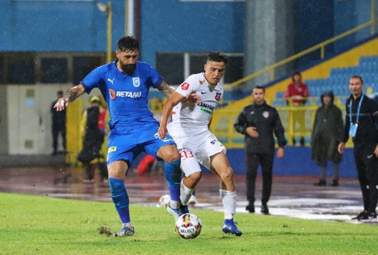Înfrângere pentru FC Hermannstadt în Cupa României, cu Universitatea Craiova