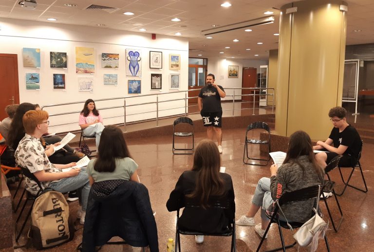 Octombrie vine cu ateliere de actorie, la Biblioteca ASTRA