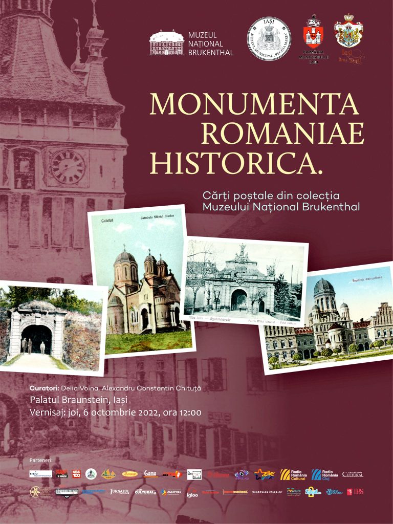 Cărți poștale din colecția Muzeului „Brukenthal”, în expoziție la Iași
