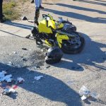 A intrat în intersecție și a fost lovit de o mașină! Ce au descoperit polițiștii după un accident din Sibiu