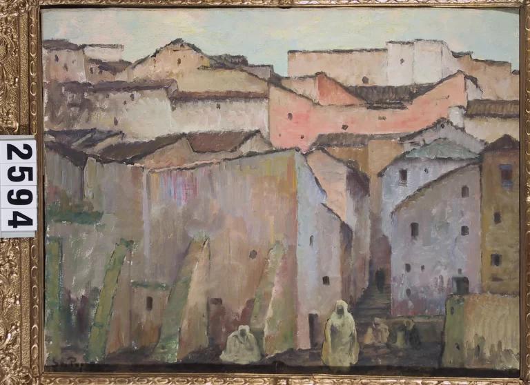 Muzeul „Brukenthal” a dus „Peisaj cu bărci din Bretania” și „Case din Maroc” la cel mai important eveniment cultural din România