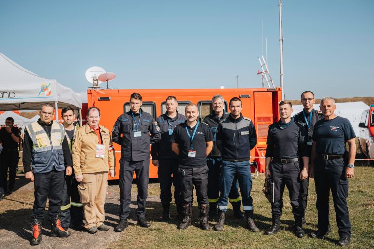 FOTO Pompieri din 5 țări au avut zeci de misiuni în cadrul unui exercițiu internațional găzduit de ISU Sibiu