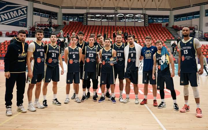 BC CSU Sibiu începe, astăzi, aventura în Cupa României