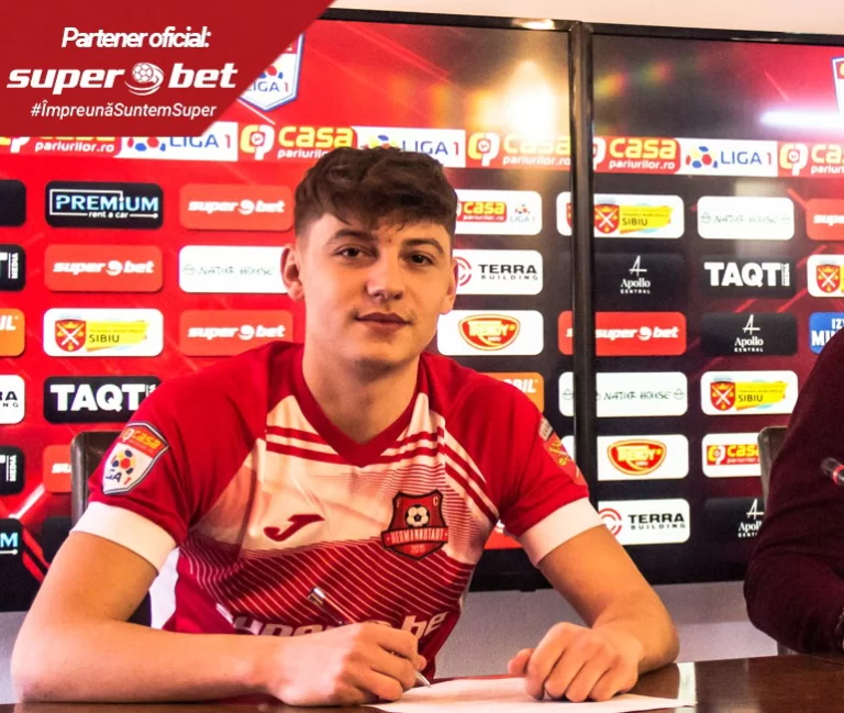 Jucător de la FC Hermannstadt, convocat la Naționala U21