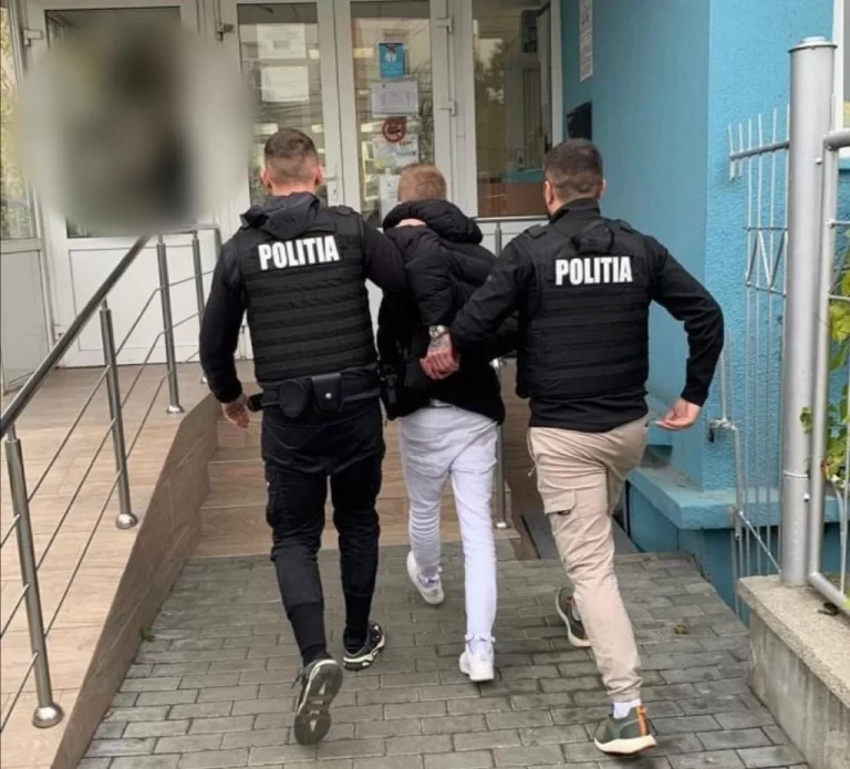 FOTO Sibian urmărit internațional, prins de polițiști