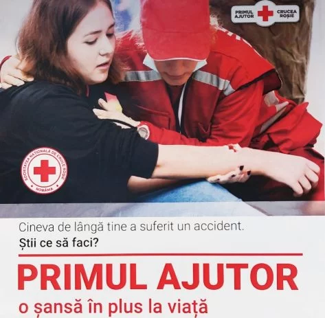 Sibienii sunt invitați la cursuri de prim ajutor realizate de Crucea Roșie
