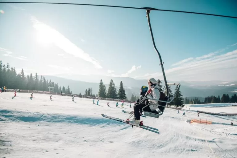 Schi la Păltiniș de Crăciun