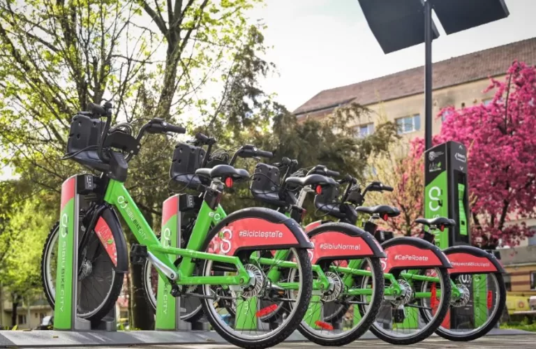 Bicicletele Sibiu Bike City intră în depozit până la primăvară